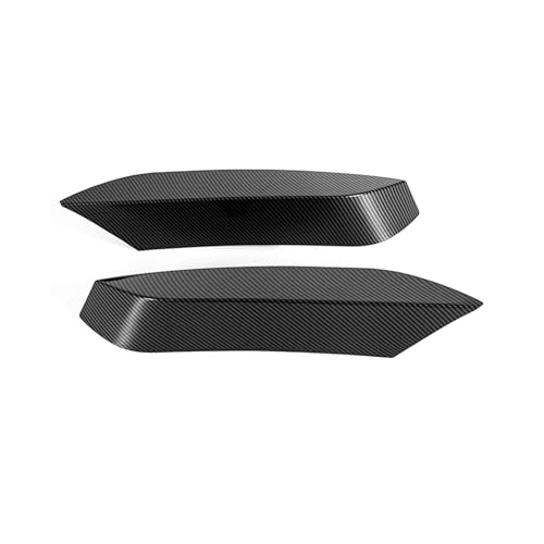 Frontspoiler Frontstoßstangen-Luftauslass-Splitter-Verkleidung Für B&MW F80 M3 F82 F83 M4 2014-2019 Ansaugrahmen-Seitenspoilerabdeckung Canard-Brow Ein Paar Frontstoßstange Spoiler(Carbon fiber look) von OQRDVVTT