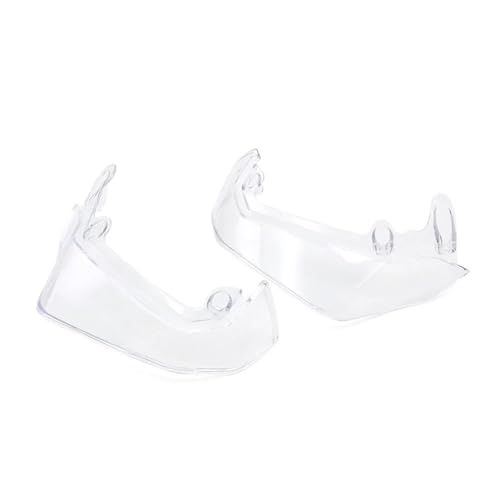 OQRDVVTT Motorrad Handguards Für Ducati Für Multistrada V4 V4S V2 V2S Wüste X 2021-2025 Motorrad Handschutz Extensions Protector Windschutzscheibe Abdeckung Handschützer(Transparent) von OQRDVVTT