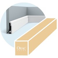 4-Meter-Packung Zeitlose und schlichte Sockelleiste im linearen Design SX155 4-Meter-Packung Zeitlose und schlichte Sockelleiste im linearen Design SX155 von ORAC