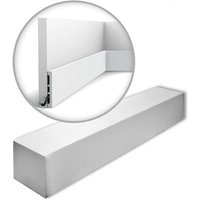 Orac - Decor SX163-RAL9003-box 1 Karton set mit 26 Sockelleisten Wandleisten bereits lackiert 52 m von ORAC