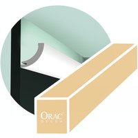 Orac - Indirektes Beleuchtungsprofil Decor - L200xP5xH5cm - Karton mit 4 Metern - C362 von ORAC