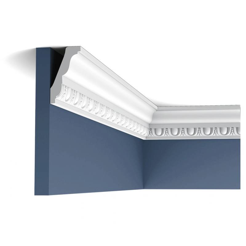 ORAC DECOR C212 LUXXUS Decken Eckleiste Stuckleiste Zierleiste Dekorprofil 2 m 200 cm x 7,5 cm x 4,5 cm Weiß von ORAC