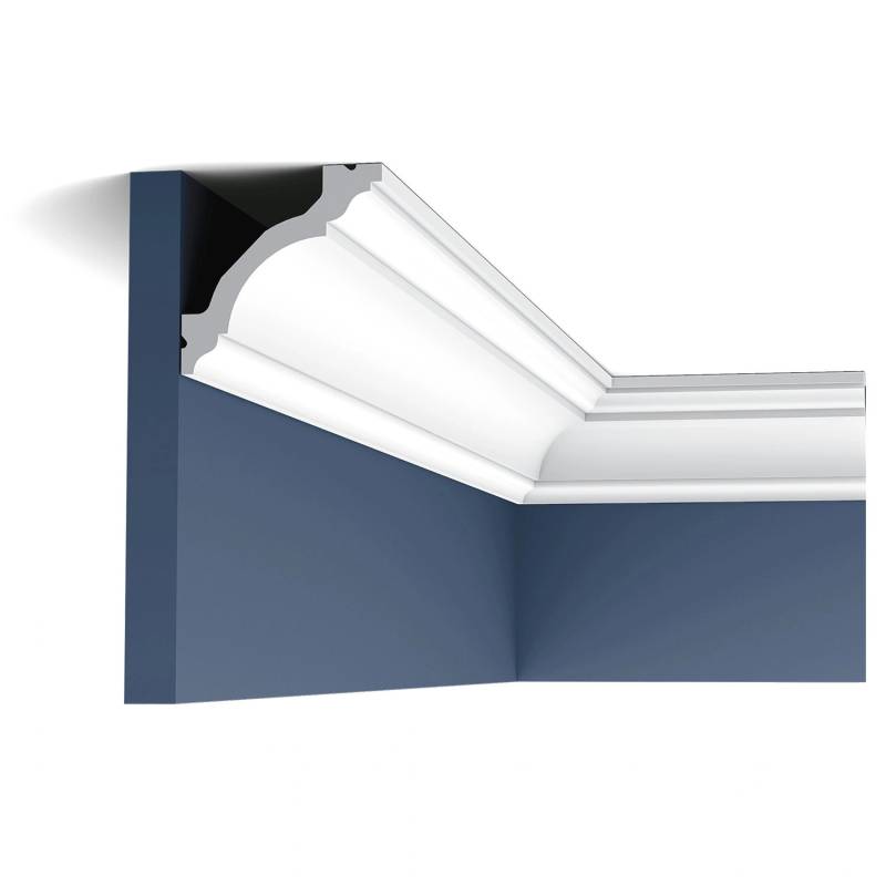 ORAC DECOR C213 LUXXUS Decken Eckleiste Stuckleiste Zierleiste Dekorprofil 2 m 200 cm x 8 cm x 8 cm Weiß von ORAC