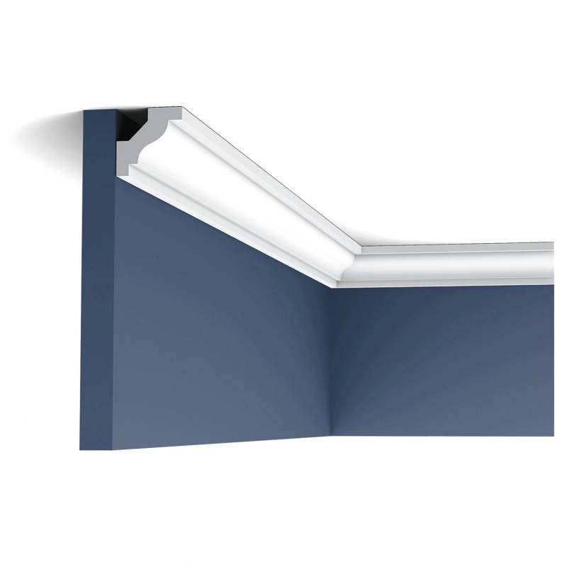 ORAC DECOR C230 LUXXUS Decken Eckleiste Stuckleiste Gesims Dekor Zierprofil 2 m 200 cm x 2,9 cm x 2,9 cm Weiß von ORAC