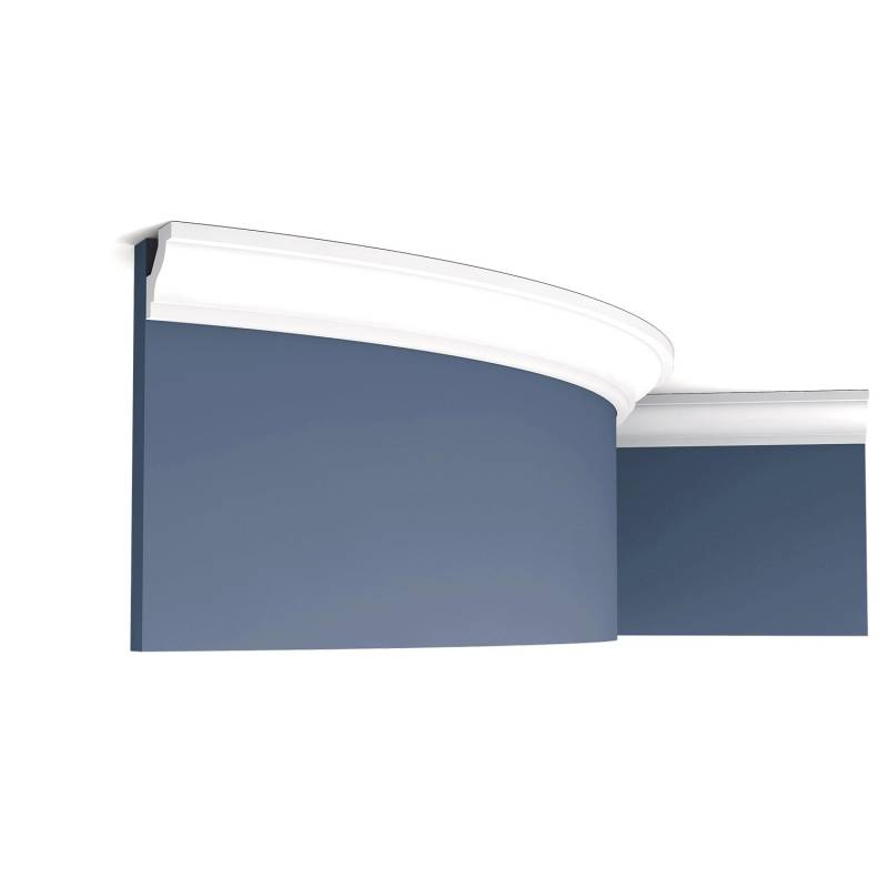 ORAC DECOR C230F LUXXUS flexi Eckleiste Stuckleiste Stuck Dekor Zierprofil 2 m 200 cm x 2,9 cm x 2,9 cm Weiß von ORAC