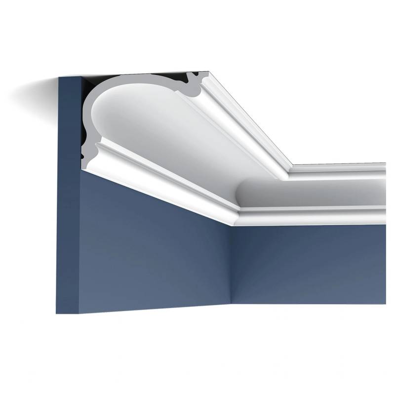 ORAC DECOR C341 HERITAGE M LUXXUS Stuck Profil Zierleiste Wand-Dekor-Leiste 2m 200 cm x 8,8 cm x 12,2 cm Weiß von ORAC