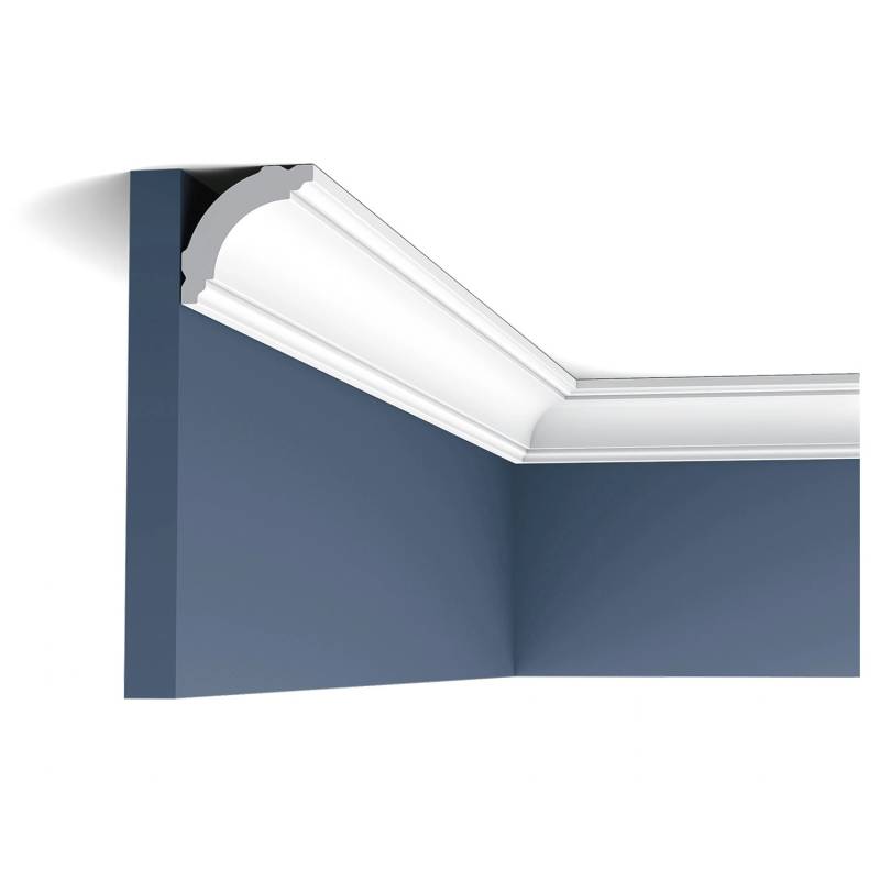 ORAC DECOR CB510N BASIXX Zierprofil Zierleiste Stuck-Eck-Wand-Decken-Leiste 2 m 200 cm x 4 cm x 4 cm Weiß von ORAC