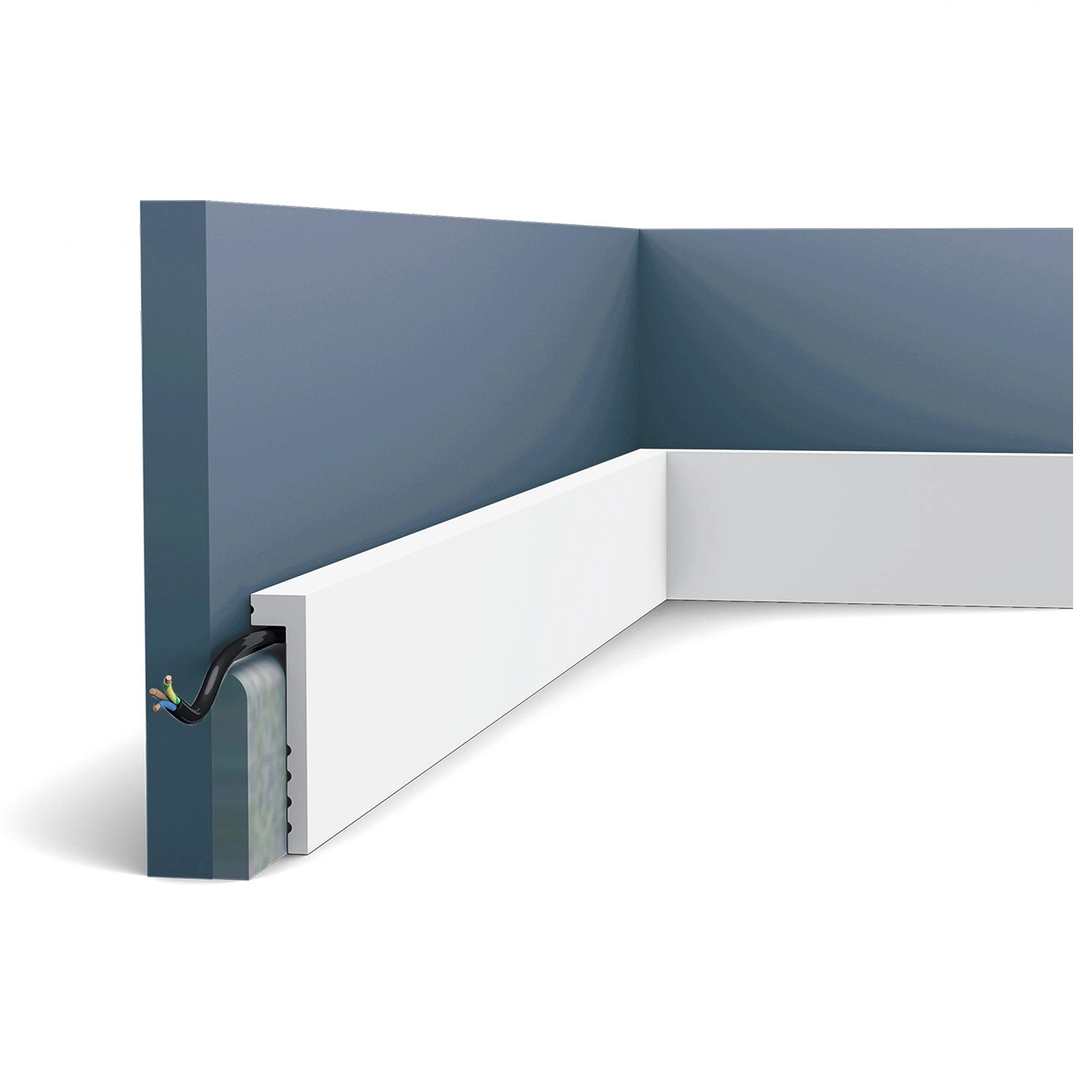 ORAC DECOR SX171 AXXENT Abdeck-Sockelleiste Stuckleiste Zierleiste Fußleiste 2 m 200 cm x 10 cm x 2,2 cm Weiß ORAC DECOR SX171 AXXENT Abdeck-Sockelleiste Stuckleiste Zierleiste Fußleiste 2 m 200 cm x 10 cm x 2,2 cm Weiß von ORAC