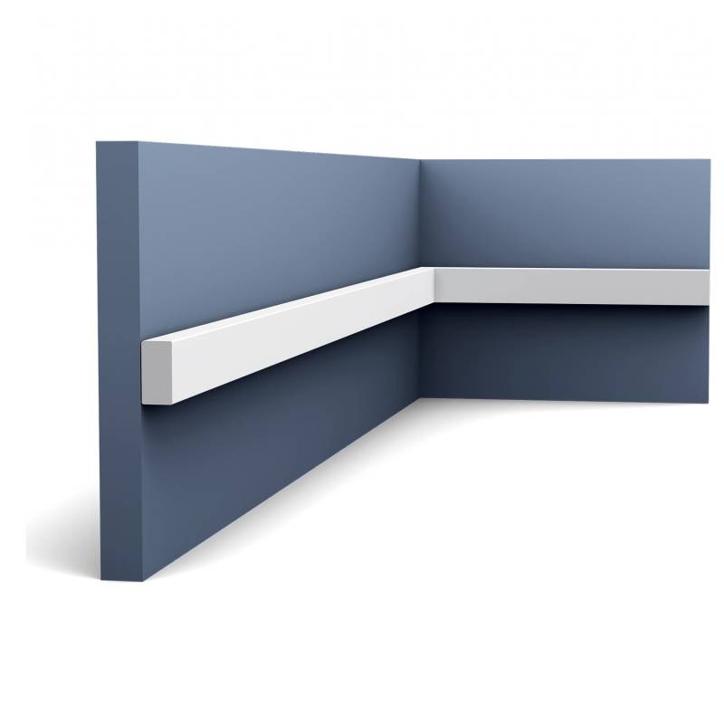 ORAC DECOR SX194 AXXENT SQUARE Sockelleiste Zierleiste Stuckleiste 2 m 200 cm x 1 cm x 2 cm Weiß ORAC DECOR SX194 AXXENT SQUARE Sockelleiste Zierleiste Stuckleiste 2 m 200 cm x 1 cm x 2 cm Weiß von ORAC