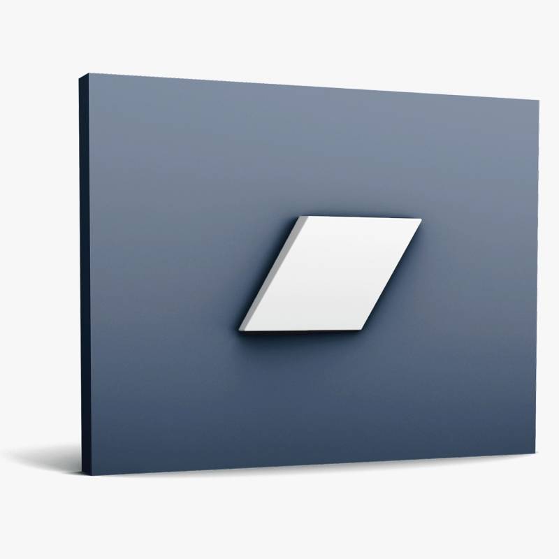 ORAC DECOR W100ODERN ROMBUS 3D Wandpaneel Zierlement, 15 cm x 25,8 cm x 2,9 cm Weiß von ORAC