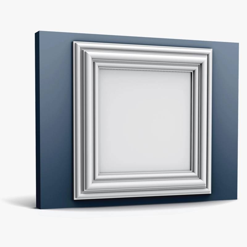 ORAC DECOR W121 LUXXUS AUTOIRE 3D Wandpaneel Wandpaneel Zierelement 0,25 m2 50 cm x 50 cm x 3,2 cm Weiß von ORAC