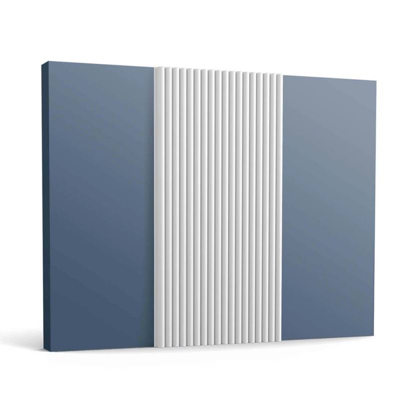ORAC DECOR WX210-2600 3D Wandpaneel Wandvertäfelung Akustikpaneel Stuck 2,6 m 260 cm x 1,3 cm x 25,5 cm Weiß von ORAC