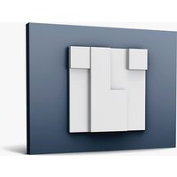 3D Wandpaneel Orac Decor W102 modern cubi Zierlement Modernes Design weiß - weiß von ORAC