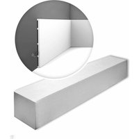 Orac - Decor SX207-box modern 1 Karton set mit 10 Sockelleisten Wandpaneelen Modern weiß 20 m von ORAC