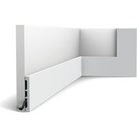 Orac - Sockelleiste DX163-2300 lackiert in RAL9003 von ORAC