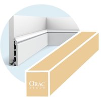 Orac - Packung mit 4 Metern Sockelleisten in RAL9003 SX118 Orac - Packung mit 4 Metern Sockelleisten in RAL9003 SX118 von ORAC