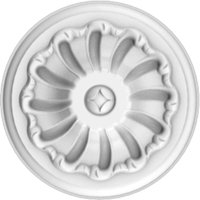 R10 Rosace de plafond Orac Decor ø 15cm - moulure décorative polyuréthane Avec un tube de colle von ORAC