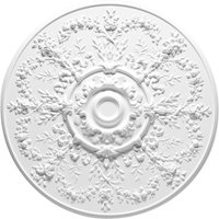 R64 Rosace de plafond Orac Decor ø 95.5cm - moulure décorative polyuréthane Avec un tube de colle von ORAC