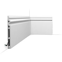 SX193 AUTOIRE Plinthe Orac Decor - 25x2,2x200cm (h x p x L) - plinthe décorative polymère Pack 2 pièces von ORAC