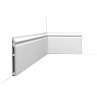 SX206 CONTOUR Plinthe Orac Decor - 18 x 1,8 x 200cm (h x p x L) - plinthe décorative polymère Pack 2 pièces von ORAC