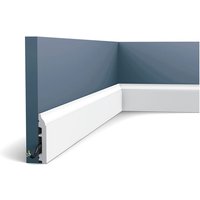 Sockelleiste Orac Decor SX172 axxent Zierleiste Stuckleiste Modernes Design weiß 2m von ORAC
