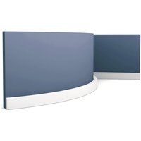 Orac - Sockelleiste Decor SX194F axxent square flexible Zierleiste Stuckleiste Modernes Design weiß 2 m von ORAC