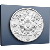 Stuckrosette Stuck Orac Decor R24 Luxxus Rosette Profil Wand Classic Dekor Element weiß Hochwertig 79 cm Durchmesser Stuckrosette Stuck Orac Decor R24 Luxxus Rosette Profil Wand Classic Dekor Element weiß Hochwertig 79 cm Durchmesser von ORAC