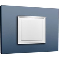 Orac - Türaufdopplung abgeplattet von Decor D503 luxxus Wand Paneel Dekor Element Verkleidung Kunstoffplatte weiß - weiß von ORAC