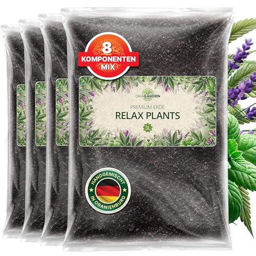 ORAGARDEN Kräutererde & Universelle Erde 12L für Relax Kräuter und Spezialkulturen Pflanzen – Grünpflanzenerde für Indoor und Outdoor – Zimmerpflanzenerde und Gartenerde Mix - 8 Komponenten Pflanzerde ORAGARDEN Kräutererde & Universelle Erde 12L für Relax Kräuter und Spezialkulturen Pflanzen – Grünpflanzenerde für Indoor und Outdoor – Zimmerpflanzenerde und Gartenerde Mix - 8 Komponenten Pflanzerde von ORAGARDEN