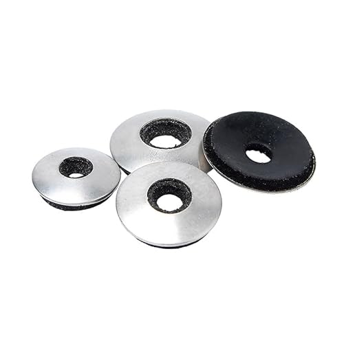ORANXIN M10 x 20mm 50 Stk Dichtscheiben Edelstahl 304 Neopren Beschichtung EPDM Gebunden Versiegelung Dichtung Verbundwerkstoff Wasserdicht Unterlegscheiben von ORANXIN