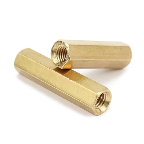ORANXIN M2.5 x 10mm 20 Pcs Doppelt durch Messing Standoffs Schrauben Hex Spacers Innengewinde Muttern PCB Motherboard Kupfer Computer Abstandshalter von ORANXIN