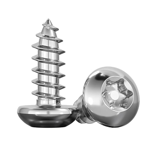 ORANXIN M4 x 35mm 20 Pcs Rundkopf Torx Selbstschneidende Schrauben Edelstahl 304 Sterntreibschaft Mit Pilot Point Diebstahlsicherung Selbstbohrende Schrauben ORANXIN M4 x 35mm 20 Pcs Rundkopf Torx Selbstschneidende Schrauben Edelstahl 304 Sterntreibschaft Mit Pilot Point Diebstahlsicherung Selbstbohrende Schrauben von ORANXIN