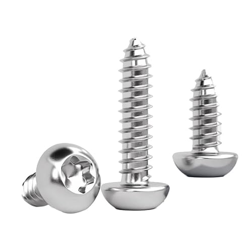 ORANXIN M5 x 18mm 50 Pcs Rundkopf Torx Selbstschneidende Schrauben Edelstahl 304 Sterntreibschaft Diebstahlsicherung Selbstbohrende Schrauben ORANXIN M5 x 18mm 50 Pcs Rundkopf Torx Selbstschneidende Schrauben Edelstahl 304 Sterntreibschaft Diebstahlsicherung Selbstbohrende Schrauben von ORANXIN