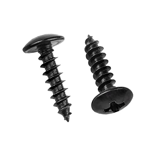 ORANXIN M6 x 20mm 40 Stk Kohlenstoffstahl Runder Kopf Holzschrauben Kreuzschlitz Mushroom Selbstschneidend Schrauben von ORANXIN