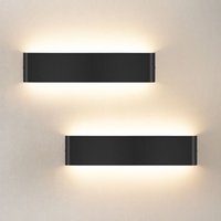 2 Stücke Wandleuchte Innen 40CM, 18W Wandlampe mit Up und Down Lichtquelle, 3000k Warmweiß Moderne LED Lampe, Wandlichter aus Aluminium-Druckguss 2 Stücke Wandleuchte Innen 40CM, 18W Wandlampe mit Up und Down Lichtquelle, 3000k Warmweiß Moderne LED Lampe, Wandlichter aus Aluminium-Druckguss von ORAYMIN