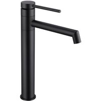 Oraymin - Badarmatur Waschtischarmatur Edelstahl Schwarz Wasserhahn Drehung von ORAYMIN