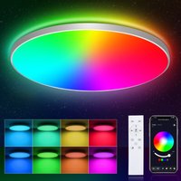 Deckenleuchte 24W RGB Farbwechsel Smart Steuerbar via App von ORAYMIN