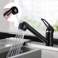 Küchenarmatur mit Ausziehbare Brause, Wasserhahn Küche Einhebelmischer mit 360° Drehbar, Hochdruck Mischbatterie Spültischarmatur mit 2 Küchenarmatur mit Ausziehbare Brause, Wasserhahn Küche Einhebelmischer mit 360° Drehbar, Hochdruck Mischbatterie Spültischarmatur mit 2 von ORAYMIN