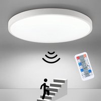 Oraymin - led Deckenleuchte Decke Rund Weiß Panel mit Bewegungsmelder 4000K von ORAYMIN