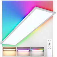Oraymin - led Deckenleuchte Dimmbar 30W Weiß rgb+cct Fernbedienung 3300LM von ORAYMIN