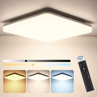 Led Deckenleuchte Dimmbare LED-Deckenlampe 18W 1800 Lumen Weiß von ORAYMIN