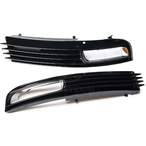 ORBANA Nebelscheinwerferrahmen Für A8 Für D3 2008-2010 Auto Nebelscheinwerfer Kühlergrill Frontstoßstange Nebelscheinwerfer Rahmen Kühlergrill Nebelscheinwerfer Lüftungsgitter von ORBANA