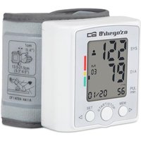 Orbegozo Blutdruckmessgerät of digitales Handgelenk - Steuerung of Spannung einfach und genau - 60 Speicher für 2 Benutzer - Display lcd groß von ORBEGOZO