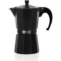Orbegozo kfn 1210 Kaffeemaschine de Aluminium schwarz - 12-Tassen Fassungsvermögen - ergonomischer Griff - Ventil de Sicherheit - einfache von ORBEGOZO