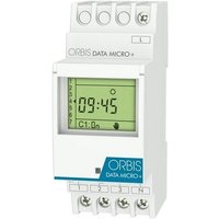 Orbis Zeitschalttechnik - data micro + 230V Hutschienen-Zeitschaltuhr digital 250 v/ac von ORBIS ZEITSCHALTTECHNIK