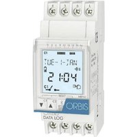ORBIS Zeitschalttechnik DATA LOG 230V Hutschienen-Zeitschaltuhr digital 250 V/AC von ORBIS Zeitschalttechnik
