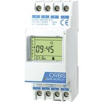 ORBIS Zeitschalttechnik DATA MICRO-2 + 230V Hutschienen-Zeitschaltuhr digital 250 V/AC von ORBIS Zeitschalttechnik