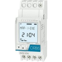 Digitale Zeitschaltuhr DATA LOG 24V von ORBIS