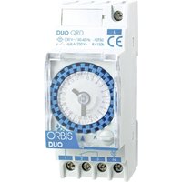 [NEUWERTIG] B-Ware Orbis Zeitschalttechnik Duo Qrd 230 V Hutschienen Zeitschaltuhr Analog 230 V/Ac von ORBIS