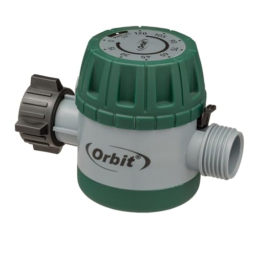 Orbit 62034 Mechanische Bewässerungsschlauch-Timer, Farben können variieren, L x W x H 74.50 x 2.62 x 3.12 IN Orbit 62034 Mechanische Bewässerungsschlauch-Timer, Farben können variieren, L x W x H 74.50 x 2.62 x 3.12 IN von Orbit
